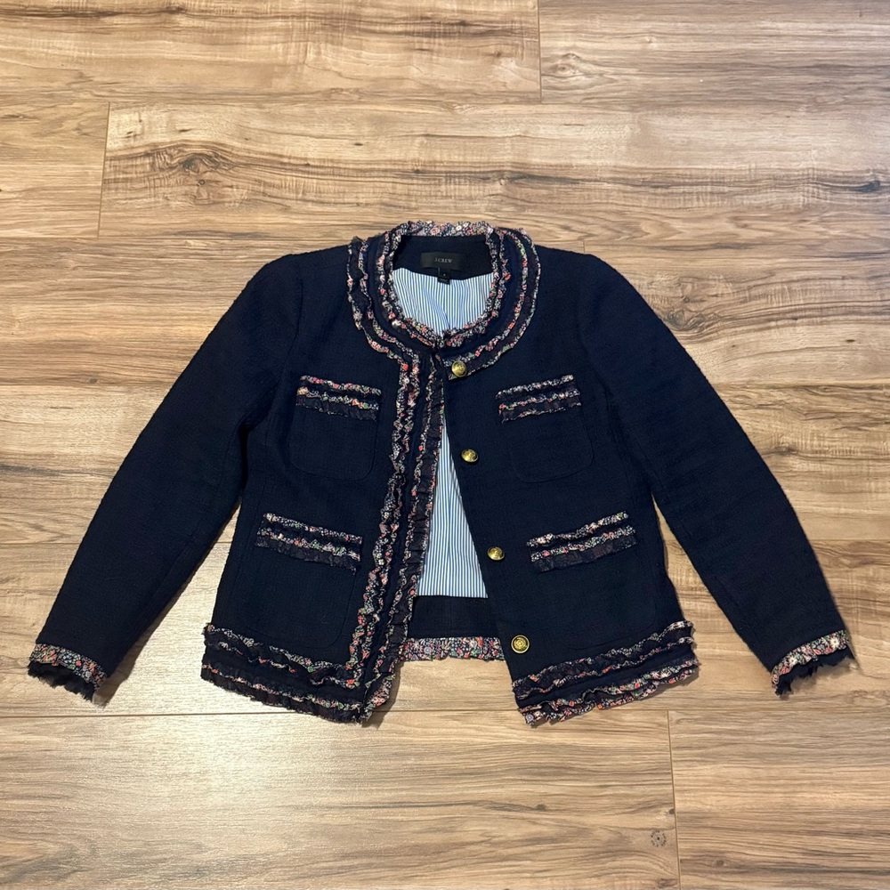 100% Cotton Tweed Jacket